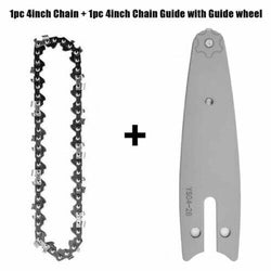 4" & 6" Replacement Parts for Mini Electric Chainsaw - High-Quality Accessories for Efficient Cutting