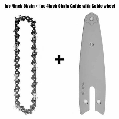 4" & 6" Replacement Parts for Mini Electric Chainsaw - High-Quality Accessories for Efficient Cutting