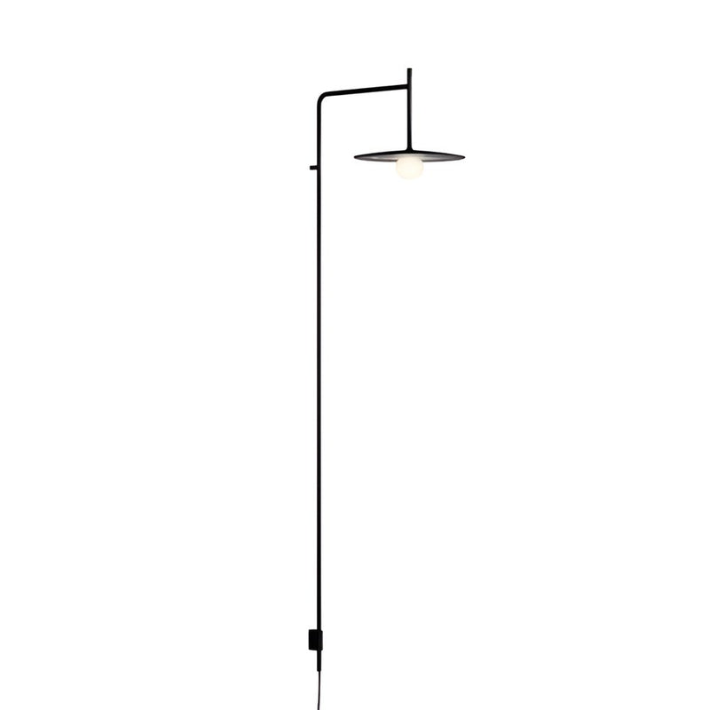 Modern Minimalist Metal Long Arm LED Wall Sconce - Tempo Design for Stylish Lighting