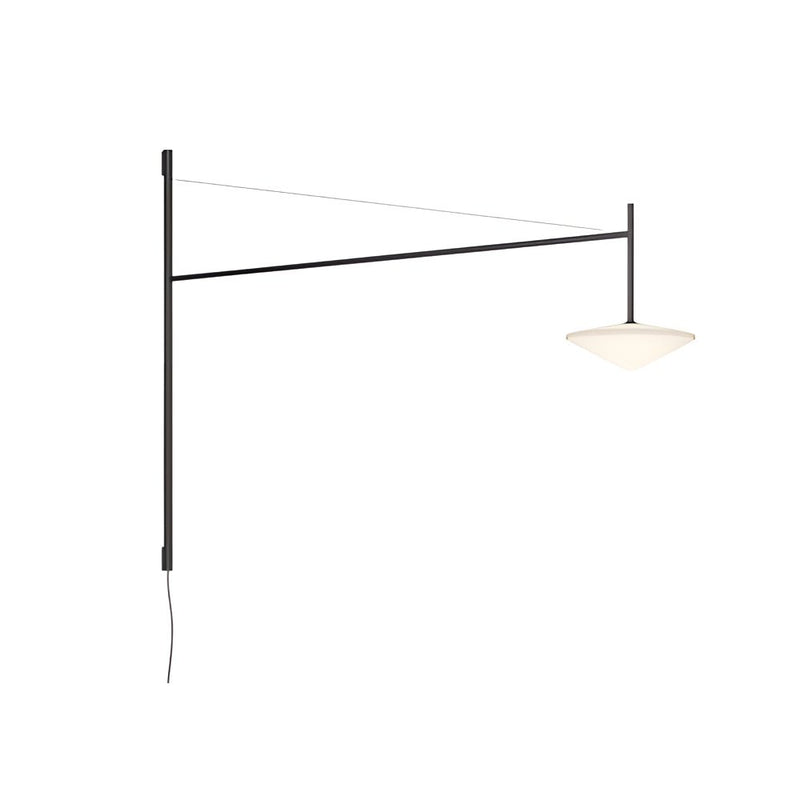 Modern Minimalist Metal Long Arm LED Wall Sconce - Tempo Design for Stylish Lighting