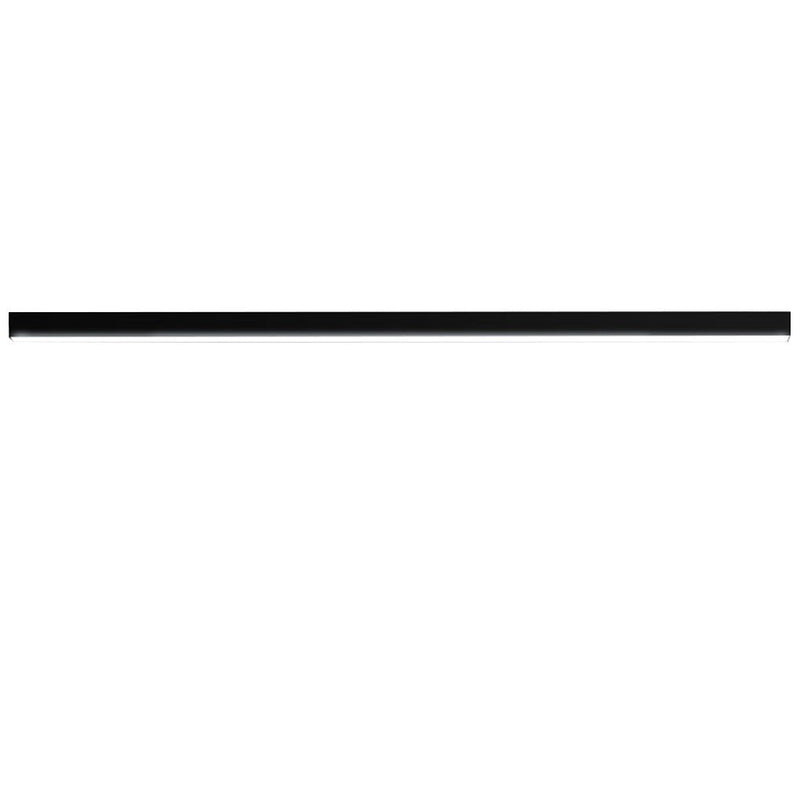 Modern Minimalist LED Ceiling Light with Remote Control - Stepless Dimming, Sleek Strip Design