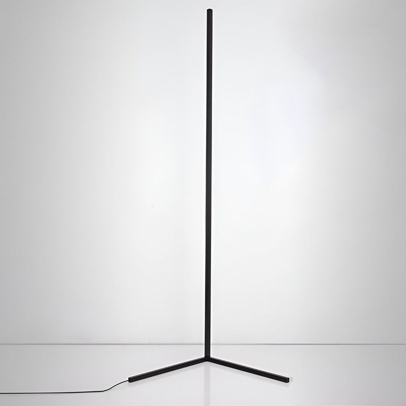 RGB Dimmable LED Corner Floor Lamp with Remote Control - Modern Adjustable Lighting for Home Decor