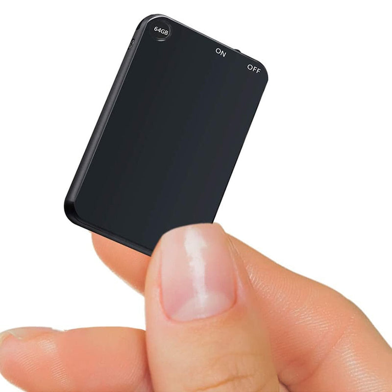 Compact Voice Activated Recorder - Mini Digital Audio Recorder with High-Quality Sound & Easy One-Touch Recording
