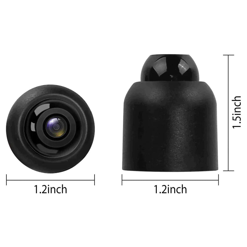 Compact WiFi Security Camera with Night Vision - HD Surveillance for Home & Office
