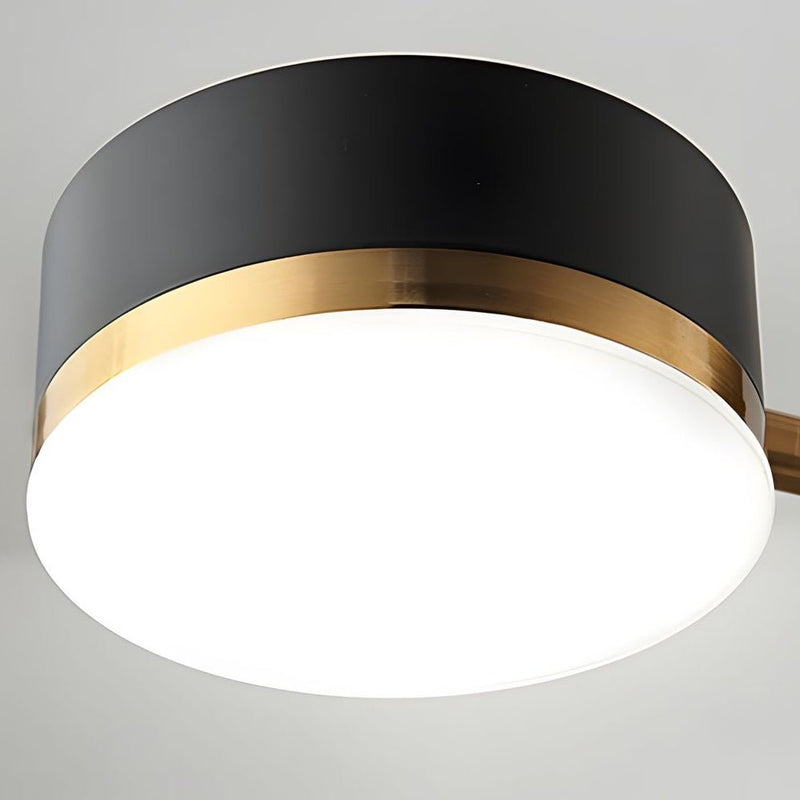 Modern 4/6/8-Light Dimmable LED Sputnik Chandelier - Stylish Mid-Century Design for Living Room, Dining Room, and Entryway