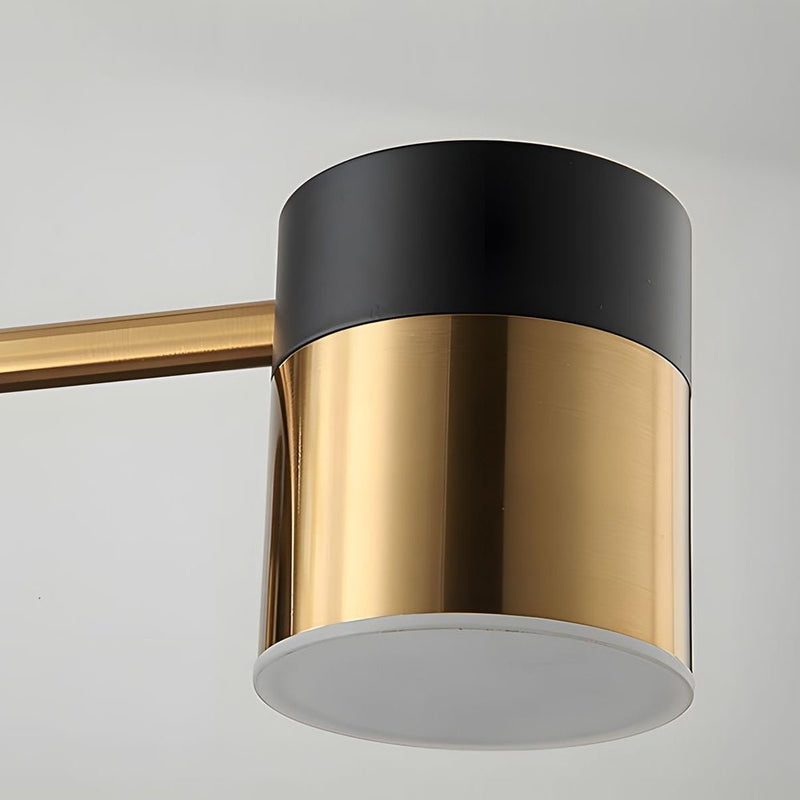 Modern 4/6/8-Light Dimmable LED Sputnik Chandelier - Stylish Mid-Century Design for Living Room, Dining Room, and Entryway