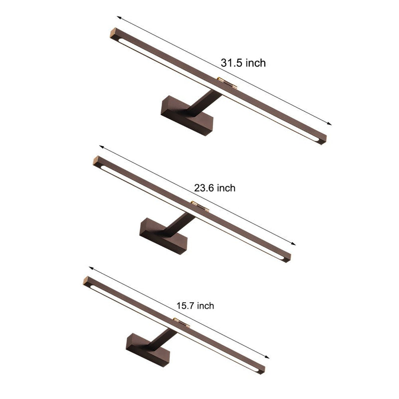 Modern Rotatable LED Vanity Light Bar - Adjustable Lighting for Dressing Tables & Makeup Areas