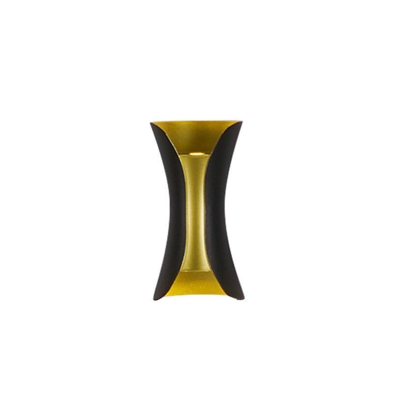 Waterproof Curved LED Up & Down Outdoor Wall Lights - Modern Design for Stylish Illumination