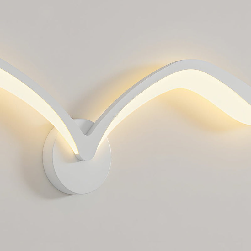 Modern Nordic Seagull LED Wall Sconce - Elegant Acrylic Wing Design for Stylish Home Lighting