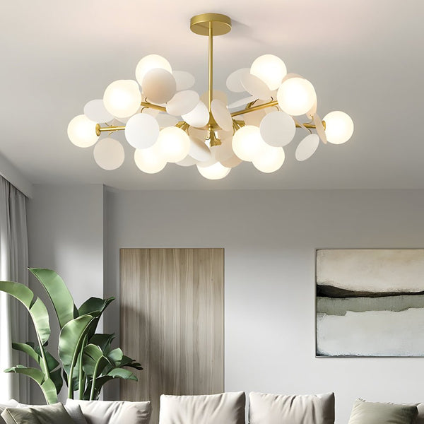 Nordic Multicolored Chandelier - Artistic Branch-Style Pendant Light for Modern Home Decor