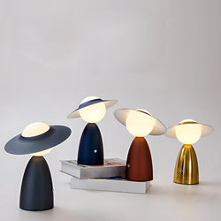 Nordic Scarecrow LED Accent Table Lamp - Stylish Decorative Lighting for Home & Garden