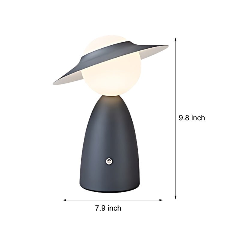 Nordic Scarecrow LED Accent Table Lamp - Stylish Decorative Lighting for Home & Garden