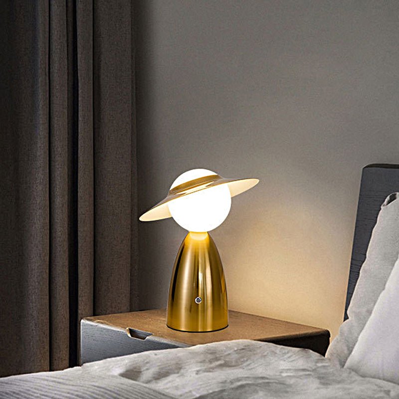 Nordic Scarecrow LED Accent Table Lamp - Stylish Decorative Lighting for Home & Garden