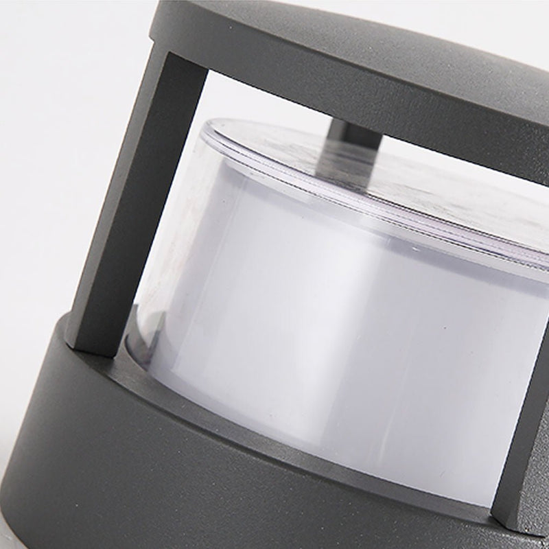 Versatile LED Multi-Mount Lantern - Modern Outdoor Lighting for Walls, Walkways & Posts | Weather-Resistant, Energy-Efficient Design