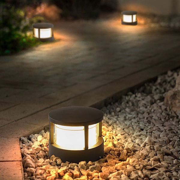 Versatile LED Multi-Mount Lantern - Modern Outdoor Lighting for Walls, Walkways & Posts | Weather-Resistant, Energy-Efficient Design