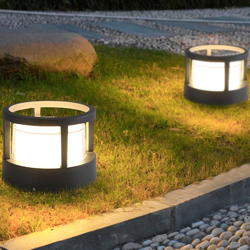 Versatile LED Multi-Mount Lantern - Modern Outdoor Lighting for Walls, Walkways & Posts | Weather-Resistant, Energy-Efficient Design