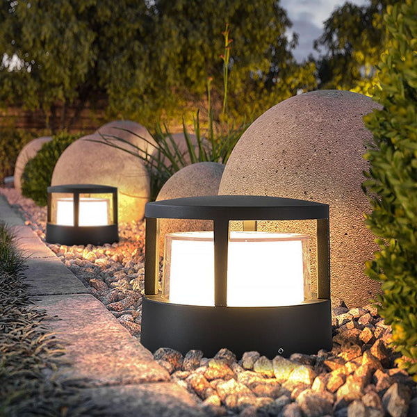 Versatile LED Multi-Mount Lantern - Modern Outdoor Lighting for Walls, Walkways & Posts | Weather-Resistant, Energy-Efficient Design