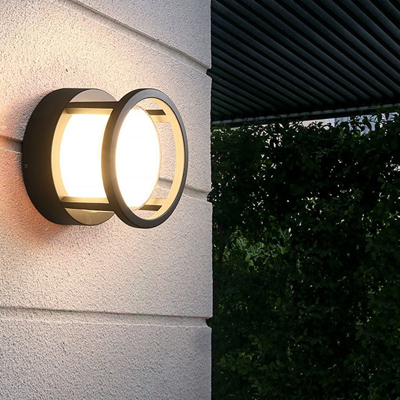Versatile LED Multi-Mount Lantern - Modern Outdoor Lighting for Walls, Walkways & Posts | Weather-Resistant, Energy-Efficient Design