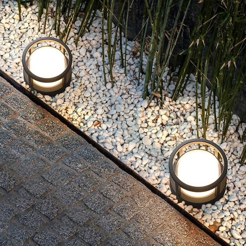 Versatile LED Multi-Mount Lantern - Modern Outdoor Lighting for Walls, Walkways & Posts | Weather-Resistant, Energy-Efficient Design
