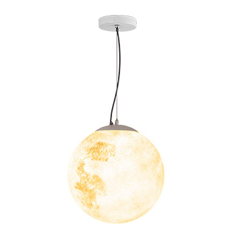 Waterproof Outdoor Resin Moon Texture Chandelier - Decorative Landscape Lighting for Gardens & Patios
