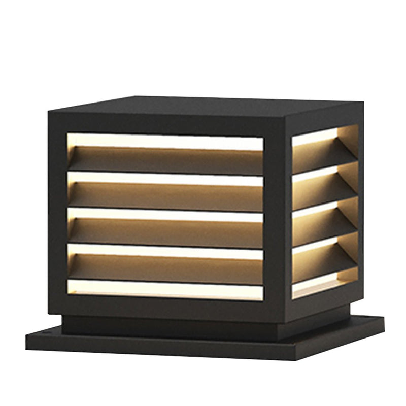 Solar Waterproof LED Post Lights - Outdoor Decorative Landscape Lighting for Gardens & Pathways