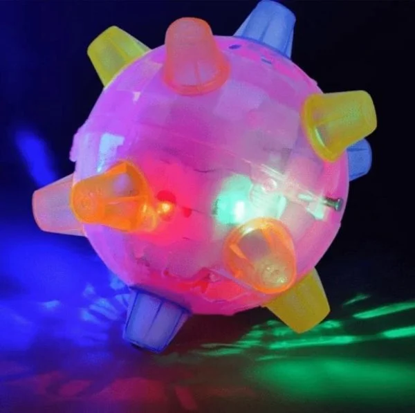 Interactive Jumping Activation Ball for Dogs - Engaging Toy for Exercise & Play