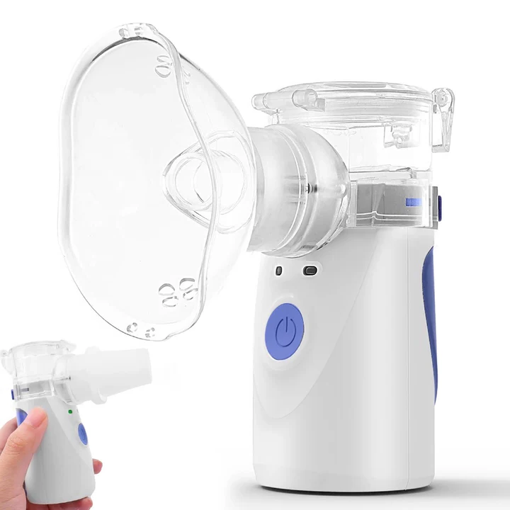 Portable Mesh Nebulizer for Adults & Kids - Compact, Quiet, and Efficient Inhalation Therapy