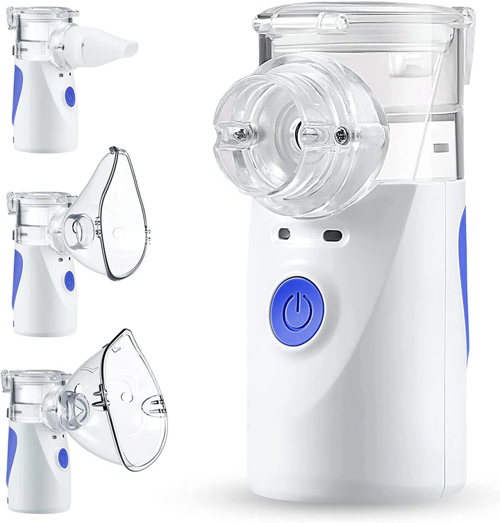 Portable Mesh Nebulizer for Adults & Kids - Compact, Quiet, and Efficient Inhalation Therapy