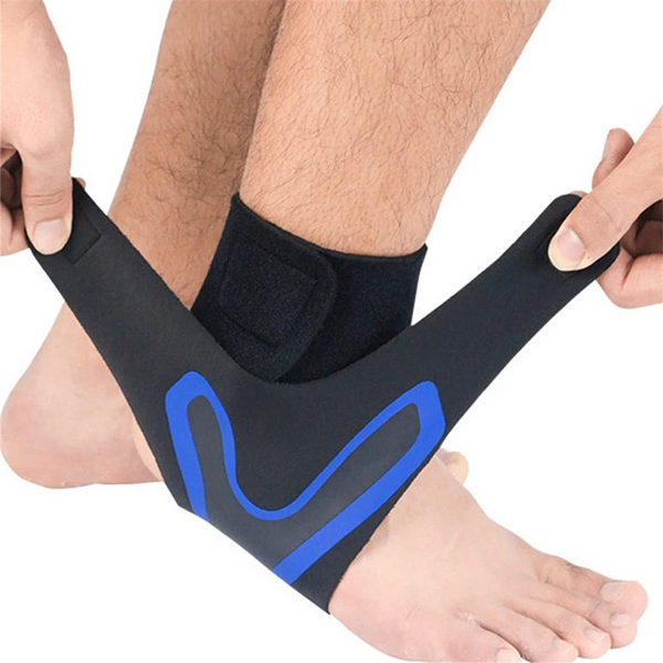 Plantar Ankle X Wrap Compression Brace Support Sleeve - Adjustable, Breathable, and Pain Relief for Ankle Injuries