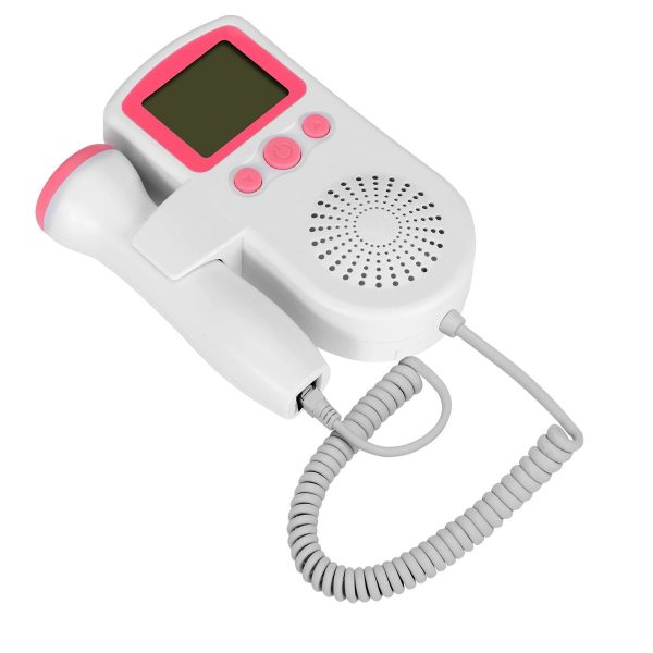 Fetal Doppler Heart Rate Monitor - Home Pregnancy Baby Heartbeat Sound Detector for Expecting Mothers