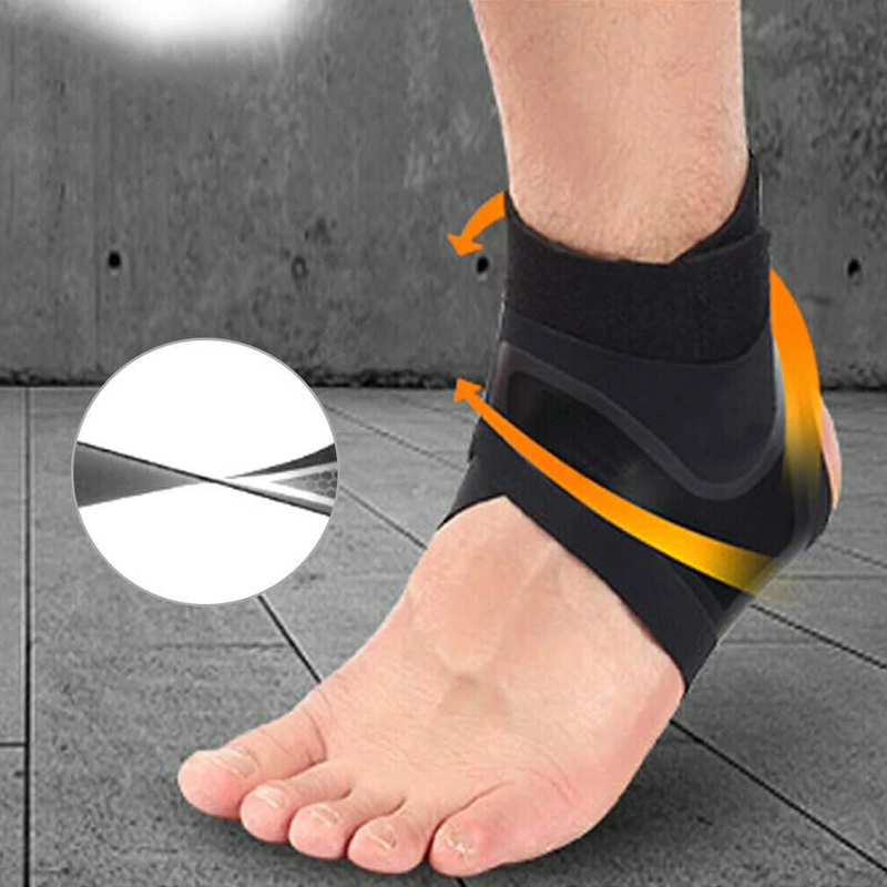 Plantar Ankle X Wrap Compression Brace Support Sleeve - Adjustable, Breathable, and Pain Relief for Ankle Injuries