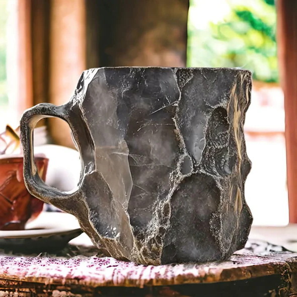 Premium Mineral Crystal Coffee Mugs - Elegant & Durable Drinkware for Coffee Lovers