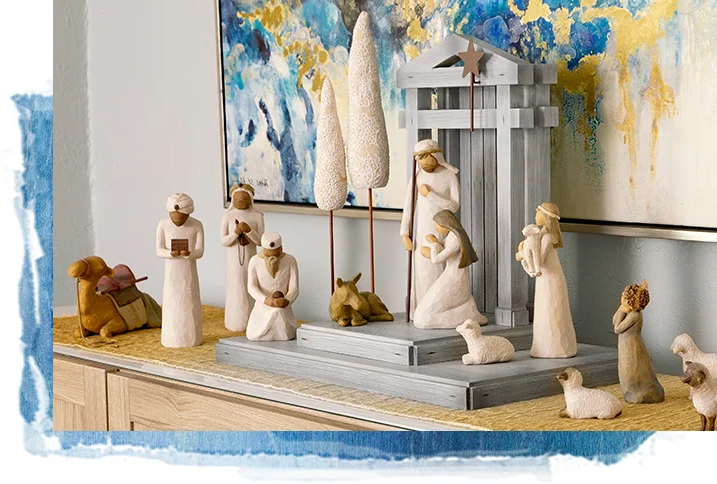20-Piece Nativity Collection Set - Handcrafted Christmas Decor for Holiday Celebrations
