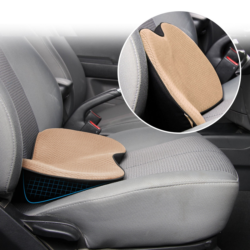 Premium Car Booster Seat Cushion for Adults - Comfortable & Supportive Driving Experience