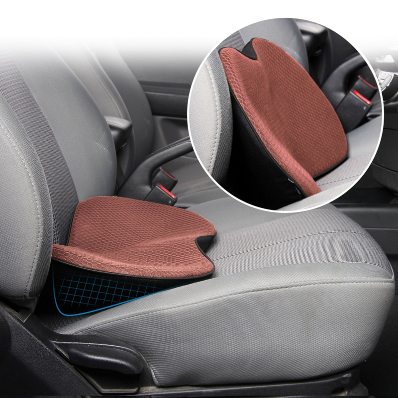 Premium Car Booster Seat Cushion for Adults - Comfortable & Supportive Driving Experience