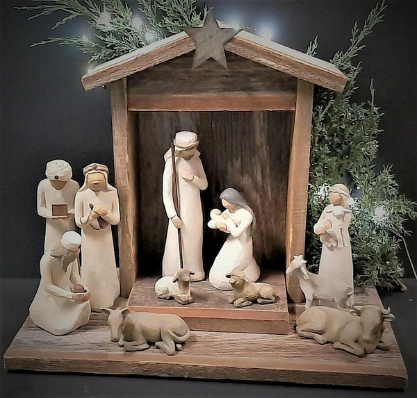 20-Piece Nativity Collection Set - Handcrafted Christmas Decor for Holiday Celebrations