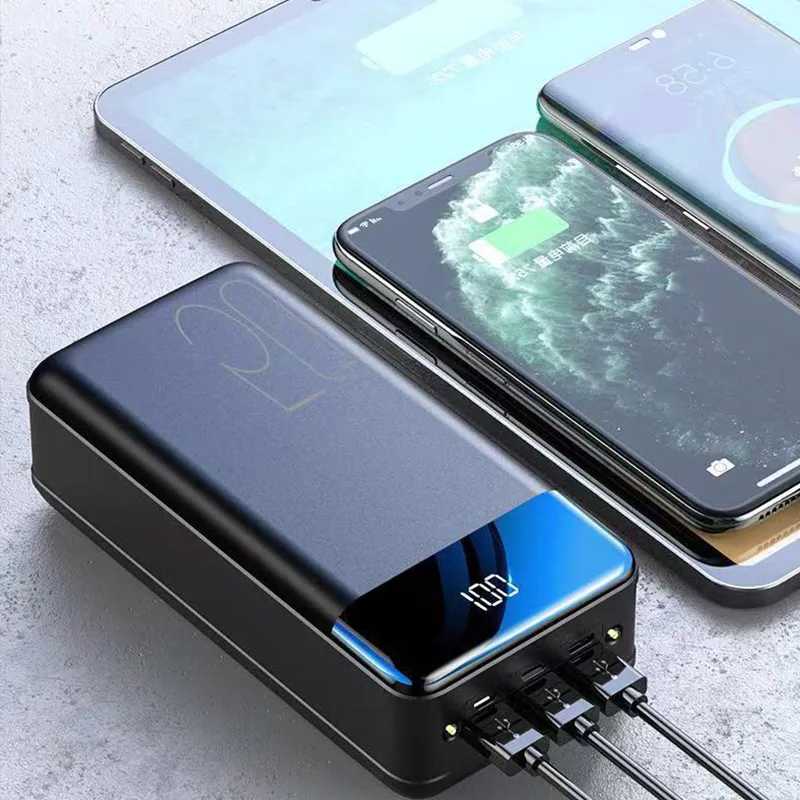 70,000mAh High-Capacity Power Bank - Super Fast Charging for Mobile Phones, Tablets, and Laptops - Portable External Battery Pack