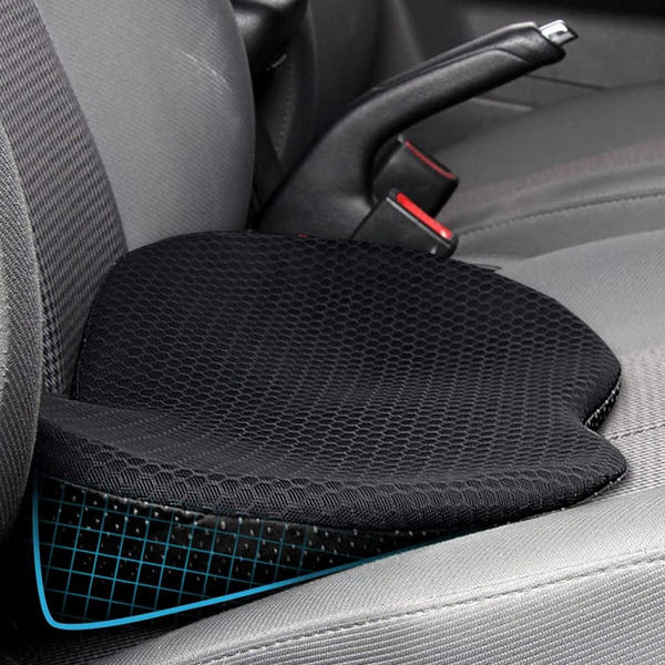 Premium Car Booster Seat Cushion for Adults - Comfortable & Supportive Driving Experience