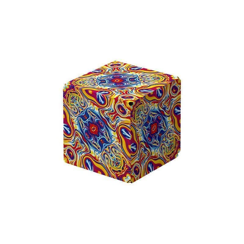 Customizable Magnetic Magic Cube - Interactive 3D Puzzle Toy for Creative Play