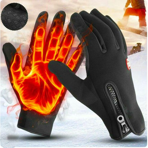 Unisex Thermal Cycling & Ski Gloves - Insulated Warming Gloves for Men & Women - Perfect for Outdoor Sports