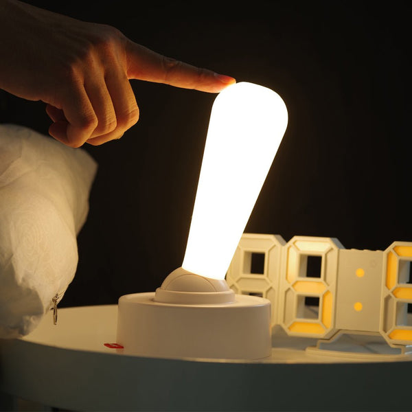 Modern Portable USB Bedside Desk Night Light with Toggle Switch - Warm Glow for Cozy Ambiance | Adjustable Brightness & Energy-Efficient Design
