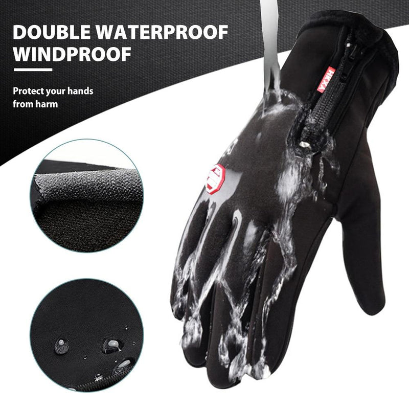 Unisex Thermal Cycling & Ski Gloves - Insulated Warming Gloves for Men & Women - Perfect for Outdoor Sports