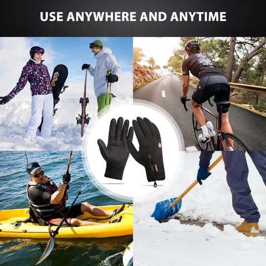 Unisex Thermal Touch Screen Winter Gloves - Warm & Comfortable for Cold Weather