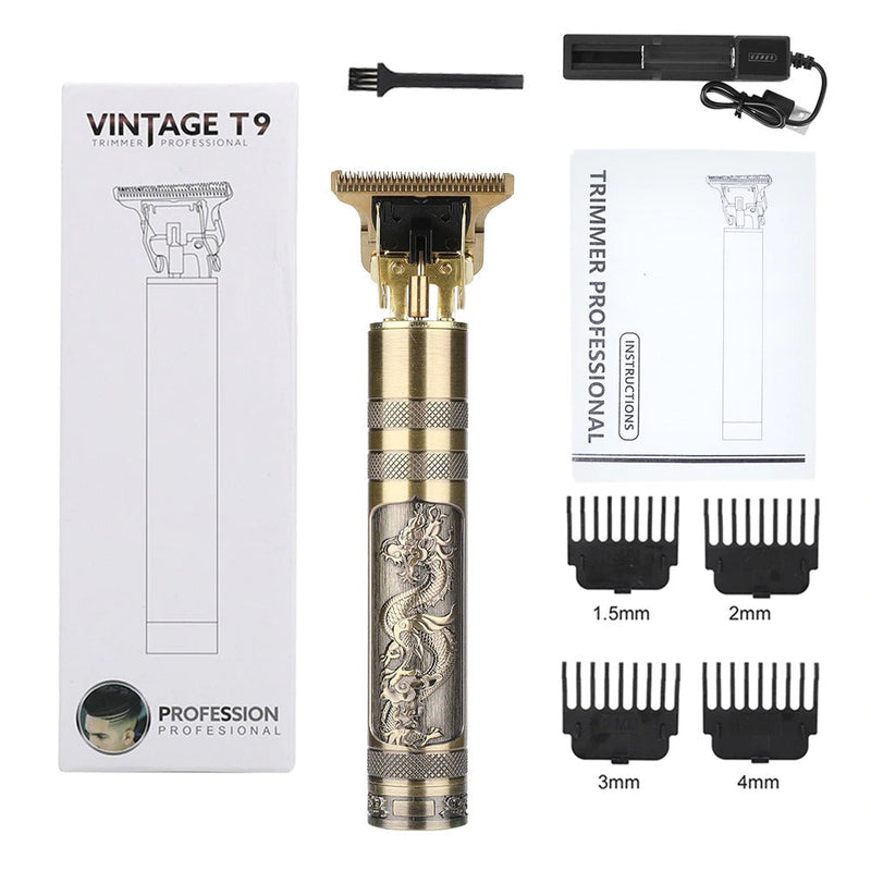 Luxury Professional Hair Clippers Set - Complete Grooming Kit for Salon-Quality Results