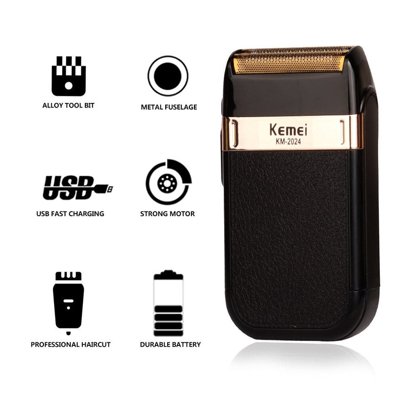 Luxury Professional Hair Clippers Set - Complete Grooming Kit for Salon-Quality Results