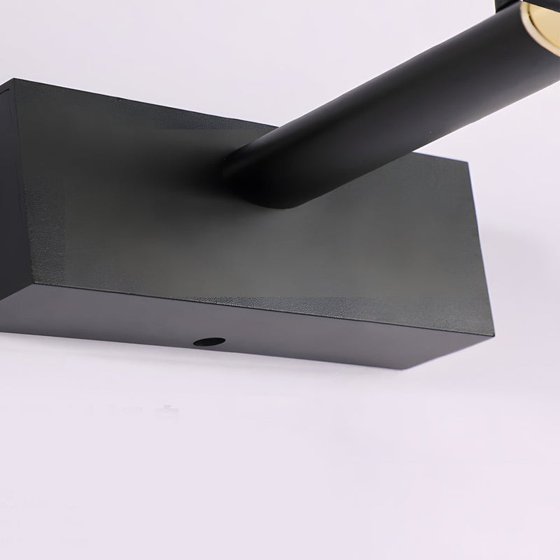Adjustable Retractable LED Bathroom Vanity Light - Matte Finish with Extendable Rod for Custom Lighting