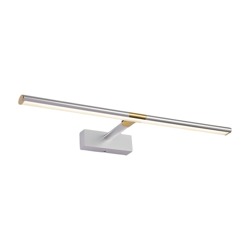 Adjustable Retractable LED Bathroom Vanity Light - Matte Finish with Extendable Rod for Custom Lighting