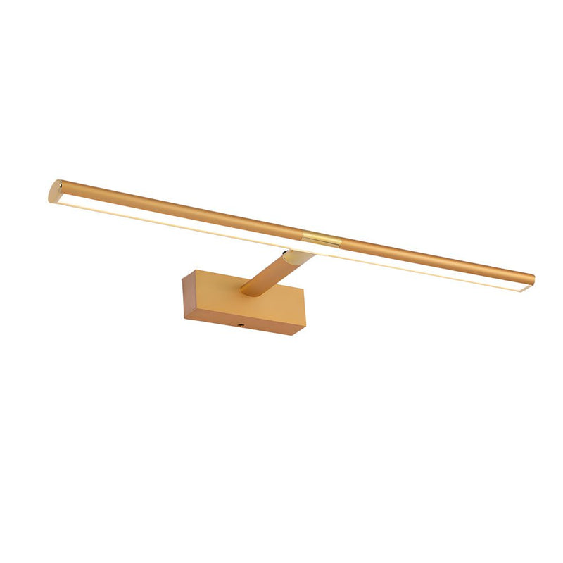 Adjustable Retractable LED Bathroom Vanity Light - Matte Finish with Extendable Rod for Custom Lighting