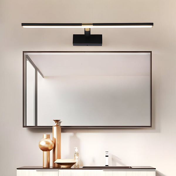 Adjustable Retractable LED Bathroom Vanity Light - Matte Finish with Extendable Rod for Custom Lighting