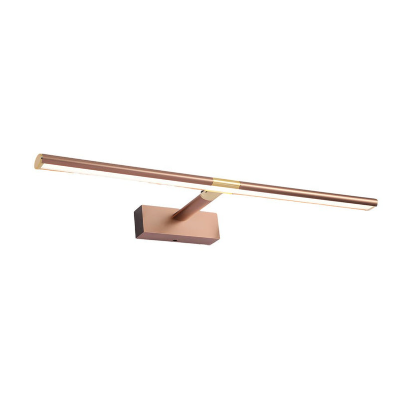 Adjustable Retractable LED Bathroom Vanity Light - Matte Finish with Extendable Rod for Custom Lighting